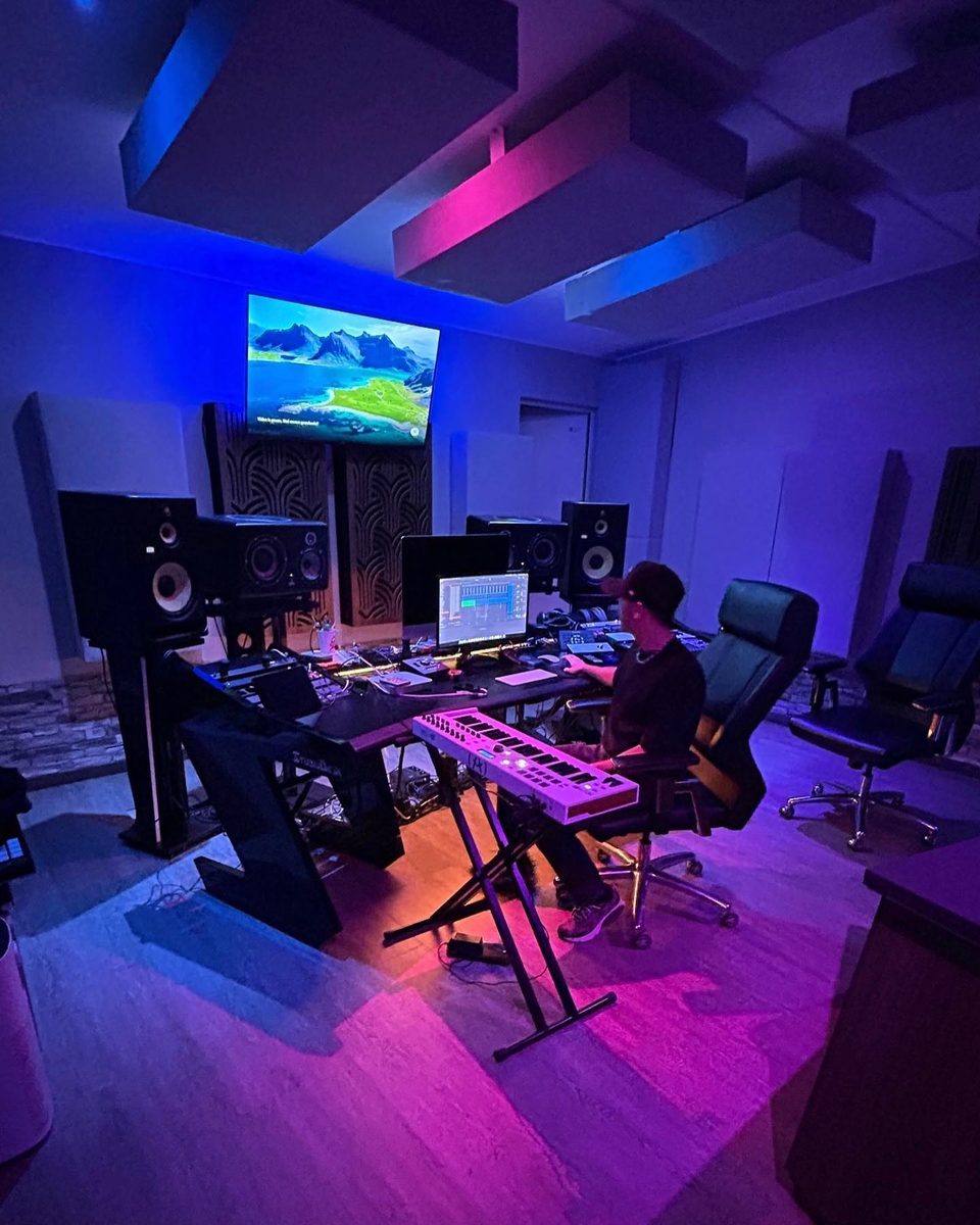 Lo studio in cui lavorano DAV e VVENICE